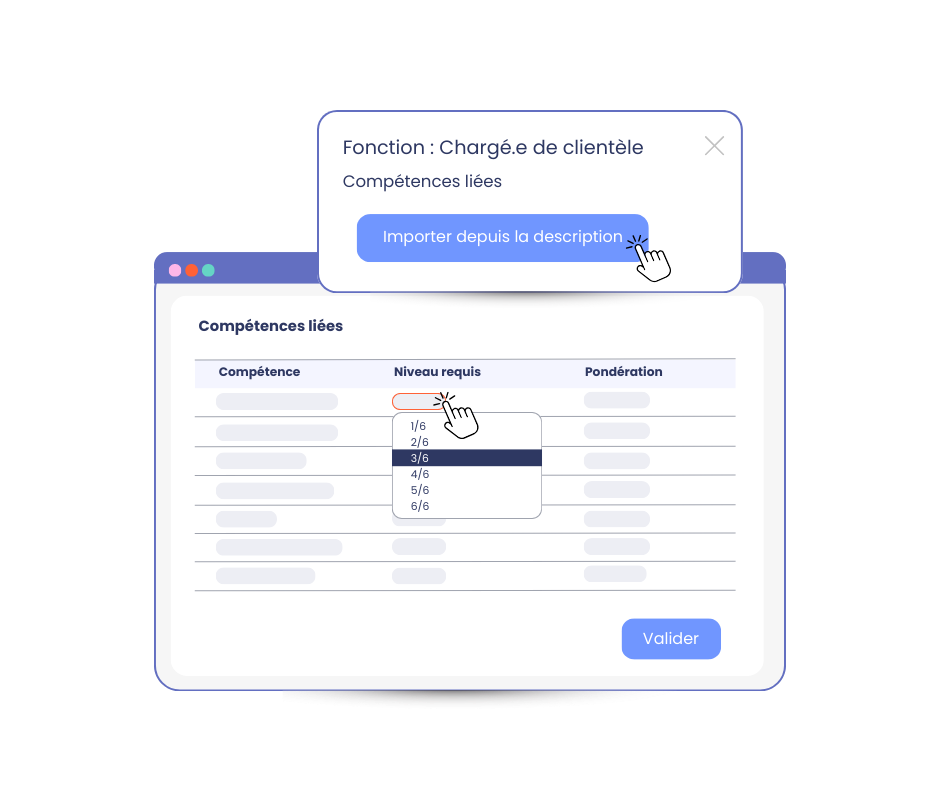 Logiciel gestion compétences mpleo - Référentiel de compétences