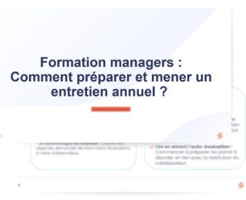 Aidez vos managers à prendre en main les processus des entretiens annuels avec une formation adéquate